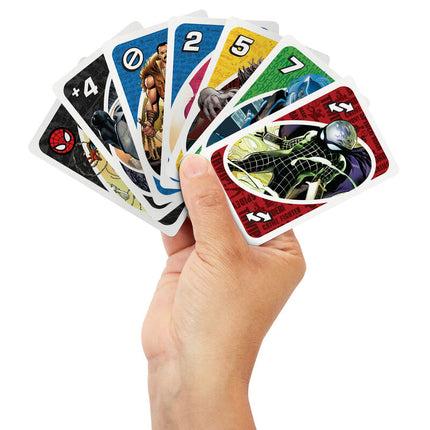 Juego cartas UNO Spiderman Marvel