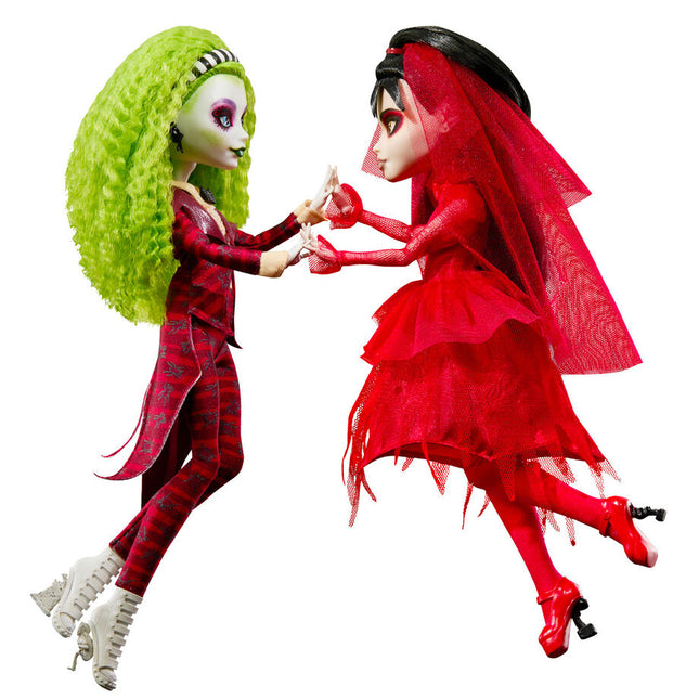 Set 2 munecas Beetlejuice Bitelchus Monster High Skullector