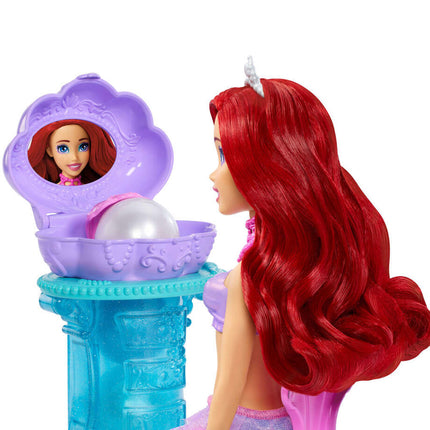 Muneca Ariel con tocador La Sirenita Princesas Disney