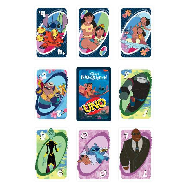 Juego cartas UNO Lilo Stitch Disney