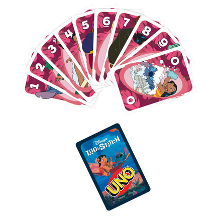 Juego cartas UNO Lilo Stitch Disney