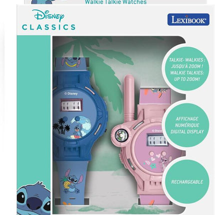 Reloj walkie talkie Stitch Disney