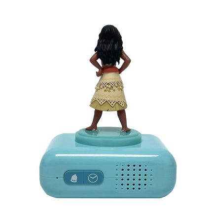 Reloj Despertador Luz Nocturna 3D Vaiana Moana Disney