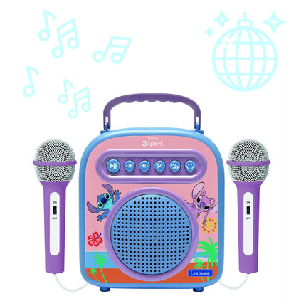 Altavoz Bluetooth Microfono Stitch Disney