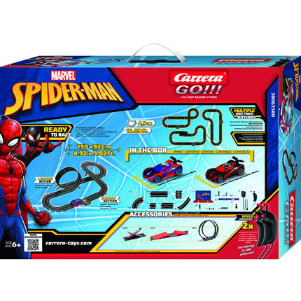Circuito carerras Spiderman Marvel Carrera GO
