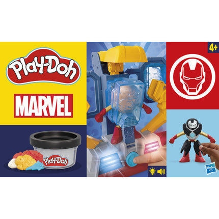 Laboratorio de armaduras Iron Man Marvel Play Doh