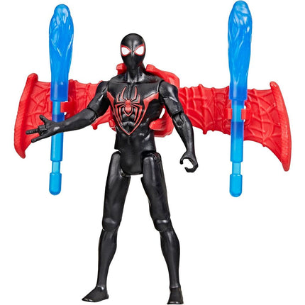 Coche lanzador figura Miles Morales Venom Versus Epic World of Action Spider Man Marvel