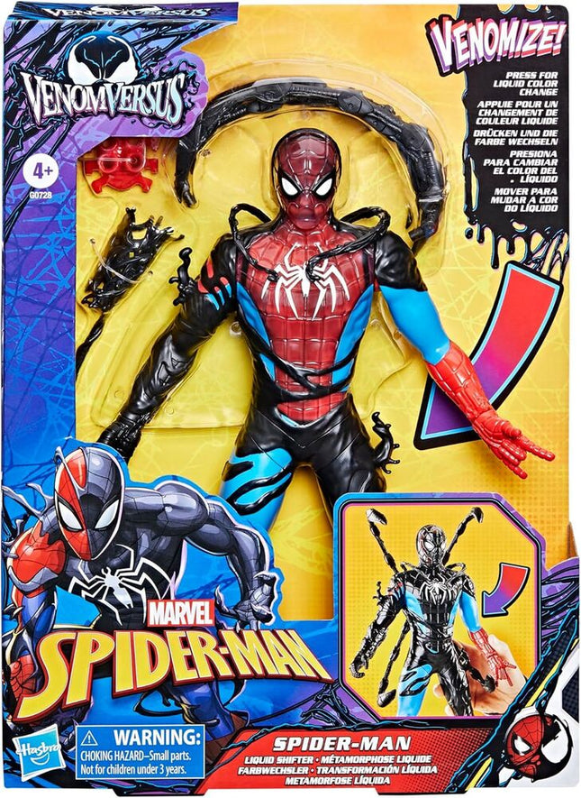 Figura Spiderman Venom Versus Spider Man Marvel 27cm