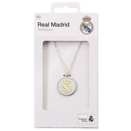 Colgante Real Madrid plateado