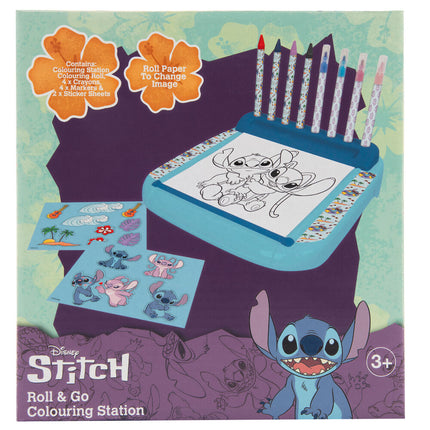 Estacion Dibujo Roll Go Stitch Disney
