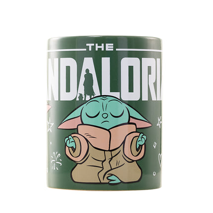 Taza funda de peluche Grogu Mandalorian Star Wars 440ml