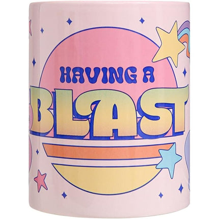 Taza funda de peluche Angel Stitch Disney 440ml