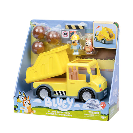 Camion Volquete figuras Bluey