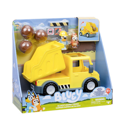 Camion Volquete figuras Bluey