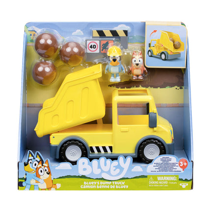 Camion Volquete figuras Bluey