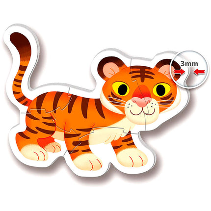 Puzzle My First Puzzle Wild Animals 3 6 9 12pzs