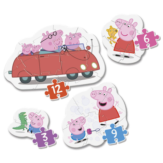 Puzzle My First Puzzle Peppa Pig 3 6 9 12pzs