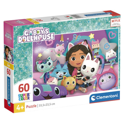 Puzzle La Casa de Munecas de Gabby 60pzs