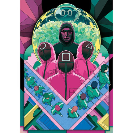 Puzzle El Juego del Calamar 2 1000pzs