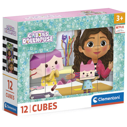 Puzzle cubo La Casa de Munecas de Gabby 12pzs
