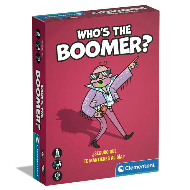 Juego cartas Whos The Boomer espanol