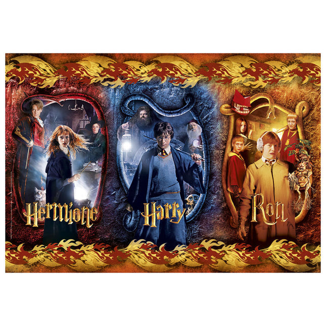 Puzzle Harry Ron y Hermione Harry Potter 104pz