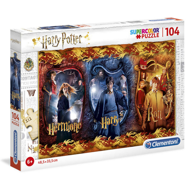 Puzzle Harry Ron y Hermione Harry Potter 104pz