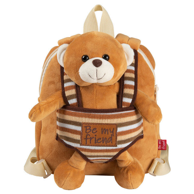 Mochila reversible peluche Oso Benji 25cm