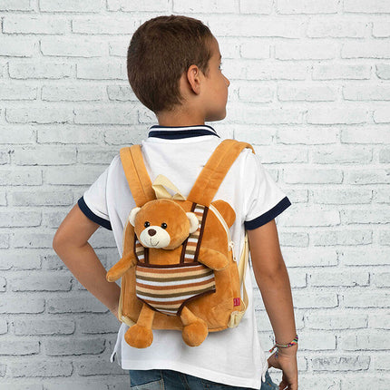 Mochila reversible peluche Oso Benji 25cm