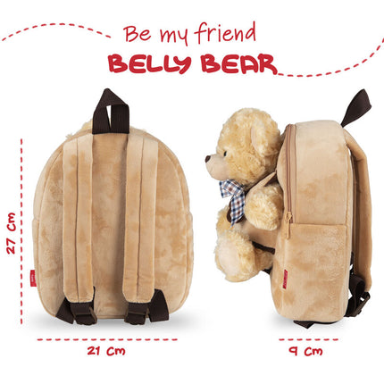 Mochila peluche Oso Belly 26cm