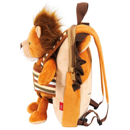 Mochila reversible peluche Lenny Lion 25cm
