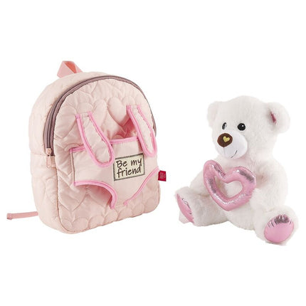 Mochila peluche oso Teddy 27cm