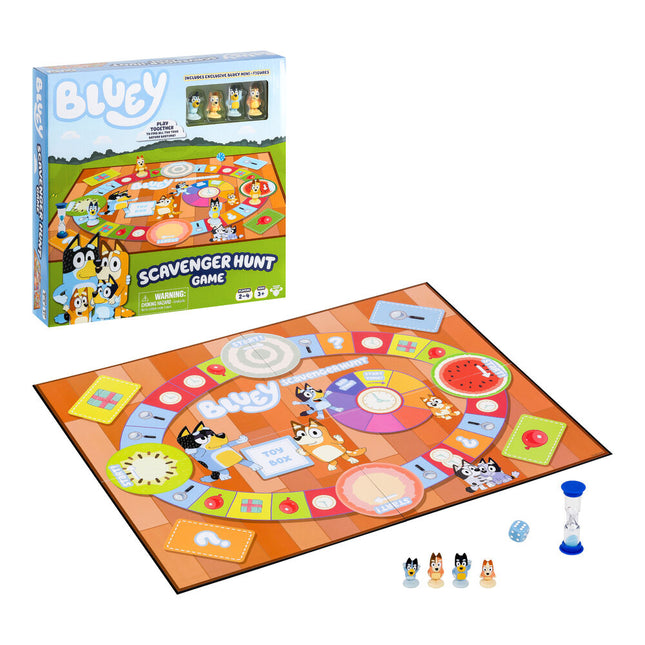 Juego de mesa Busqueda del Tesoro Bluey espanol