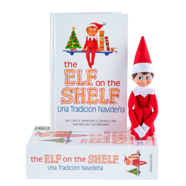 Set Cuento Muneco Elfo The Elf On the Shelf espanol