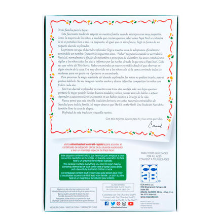 Set Cuento Muneco Elfo The Elf On the Shelf espanol