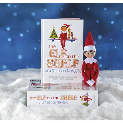 Set Cuento Muneco Elfo The Elf On the Shelf espanol