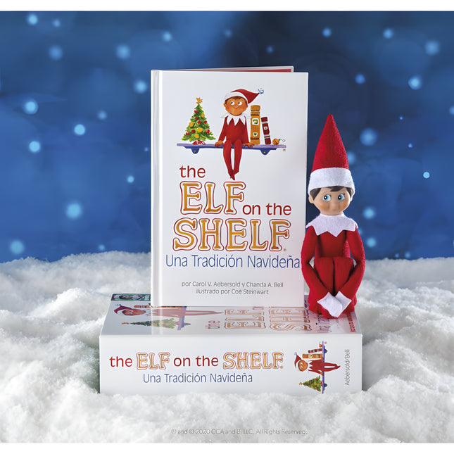 Set Cuento Muneco Elfo The Elf On the Shelf espanol