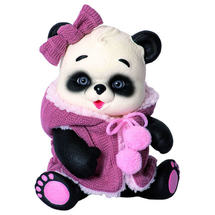 Muneco bebe reborn oso panda