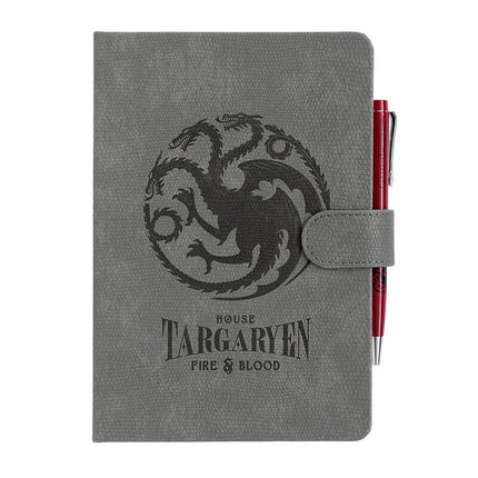 Cuaderno A5 premium boligrafo Targaryen Juego de Tronos