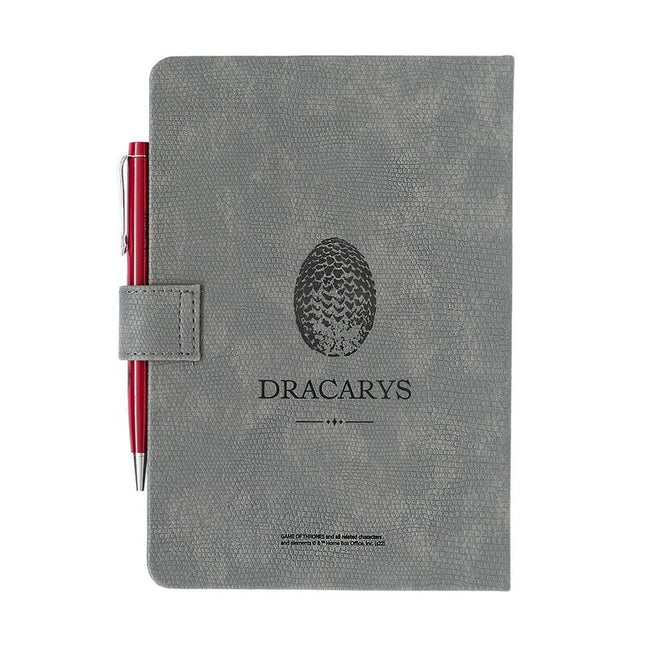 Cuaderno A5 premium boligrafo Targaryen Juego de Tronos