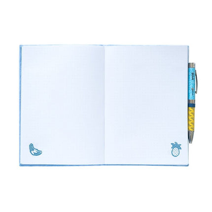 Cuaderno A5 premium boligrafo proyector Stitch Disney
