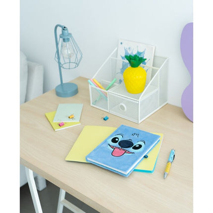 Cuaderno A5 premium boligrafo proyector Stitch Disney