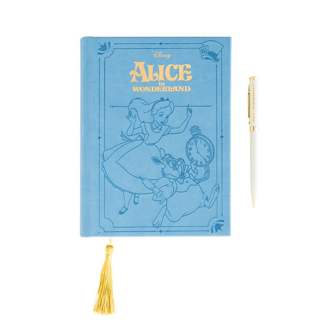 Set Cuaderno A5 Boligrafo Alicia en el Pais de las Maravillas Disney