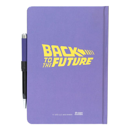 Cuaderno A5 premium boligrafo Regreso al Futuro