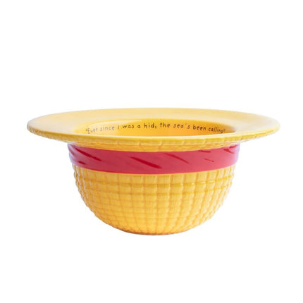 Bowl 3D Sombrero Paja Monkey D Luffy One Piece