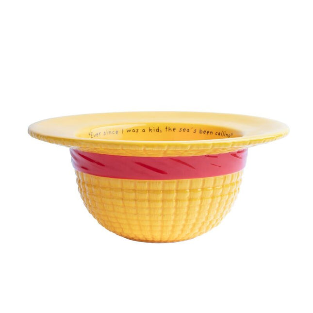 Bowl 3D Sombrero Paja Monkey D Luffy One Piece