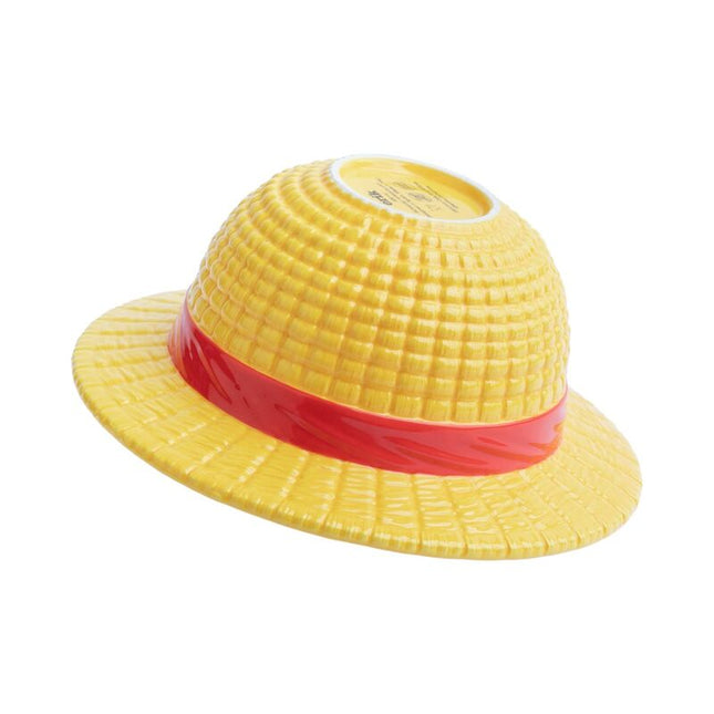 Bowl 3D Sombrero Paja Monkey D Luffy One Piece