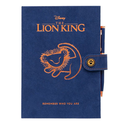 Cuaderno A5 premium boligrafo El Rey Leon Disney