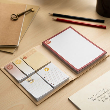 Cuaderno notas adhesivas Plataforma 9 3 4 Harry Potter