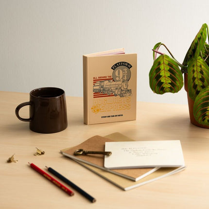 Cuaderno notas adhesivas Plataforma 9 3 4 Harry Potter